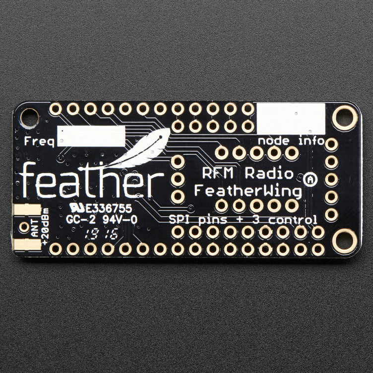 Adafruit Radio FeatherWing - RFM69HCW 433MHz - RadioFruit - Image 3