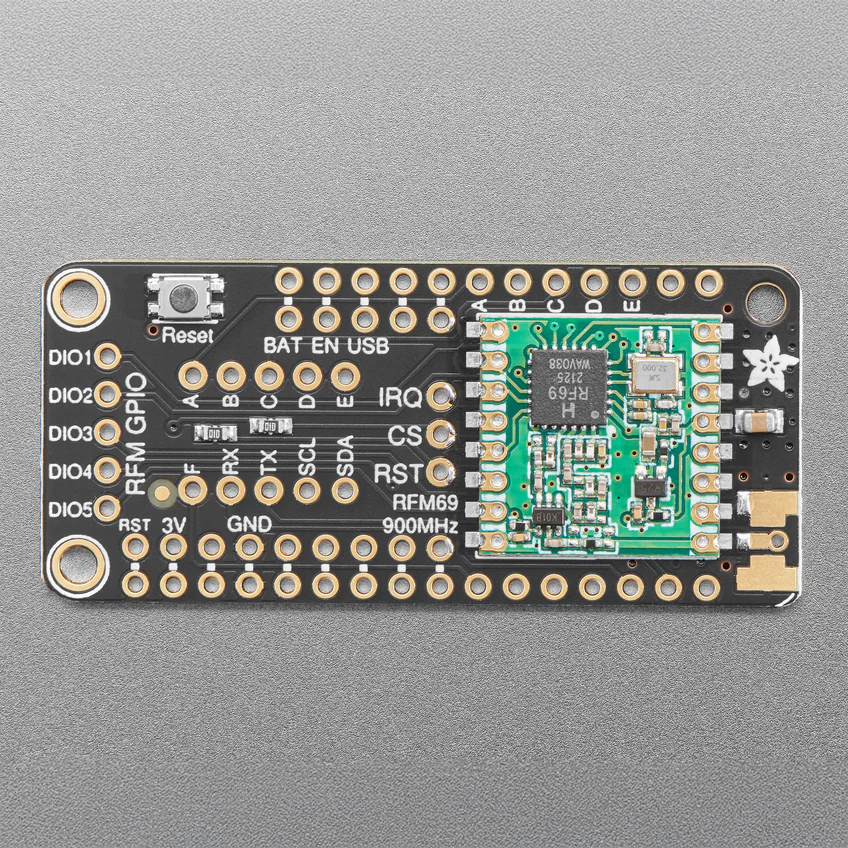 Adafruit Radio FeatherWing - RFM69HCW 900MHz - RadioFruit - Image 2