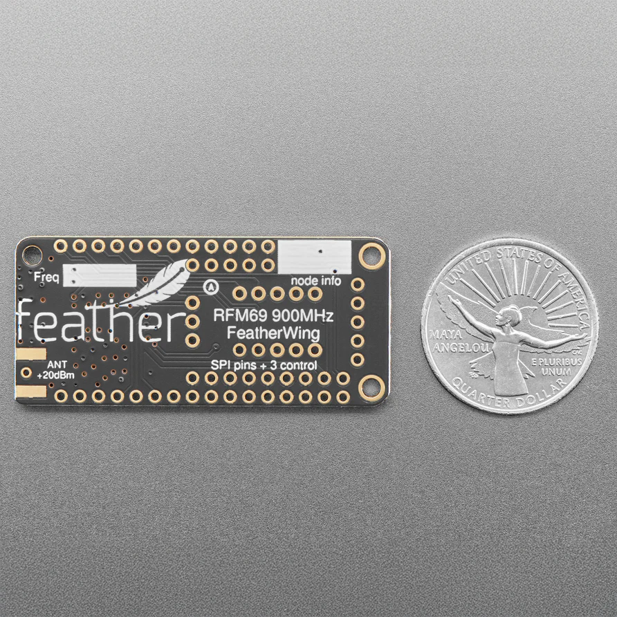 Adafruit Radio FeatherWing - RFM69HCW 900MHz - RadioFruit - Image 4