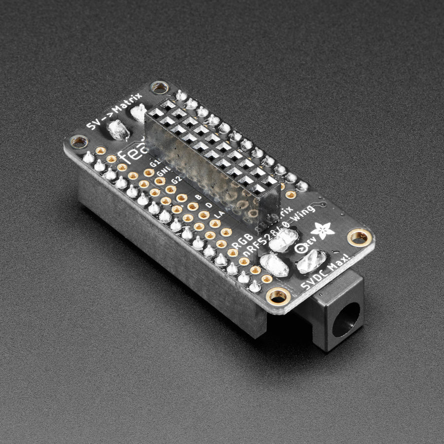 Adafruit RGB Matrix FeatherWing Kit - For nRF52840 Feathers - Image 5