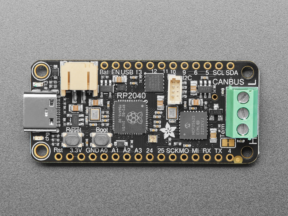 Adafruit RP2040 CAN Bus Feather with MCP2515 CAN Controller (STEMMA QT) - Image 2