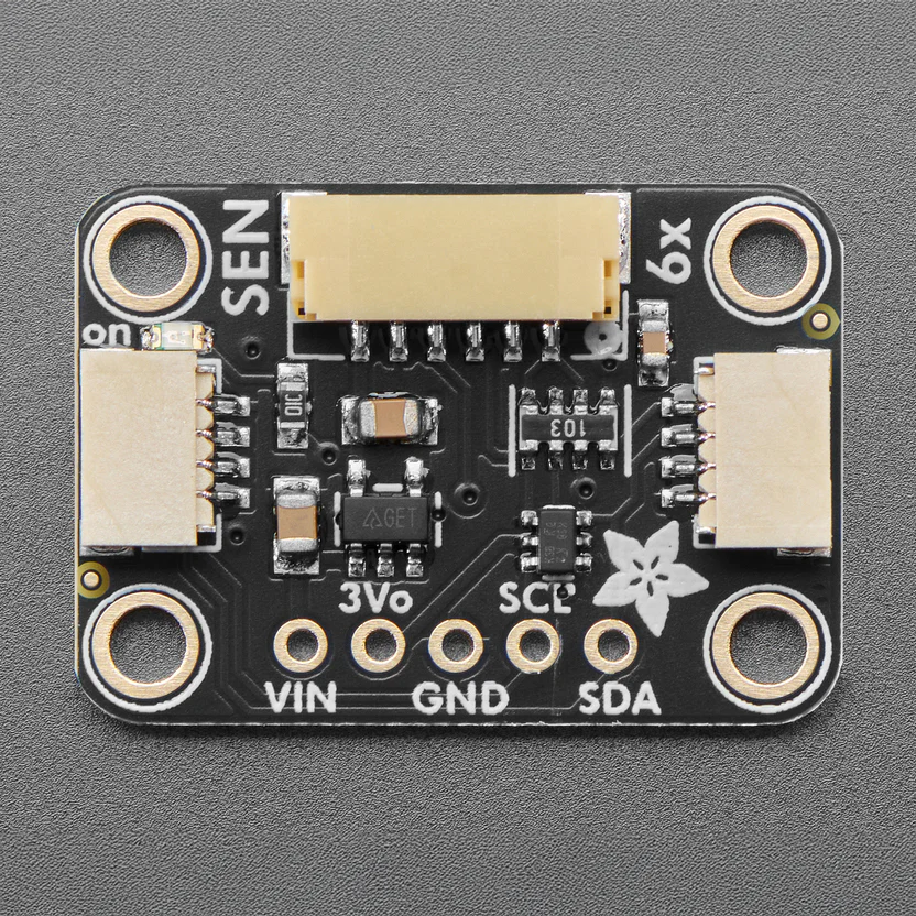 Adafruit SEN6x Breakout for Sensirion SEN66 - STEMMA QT / Qwiic - Image 2