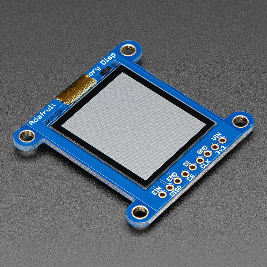 Adafruit SHARP Memory Display Breakout - 1.3" 168x144 Monochrome - Image 2