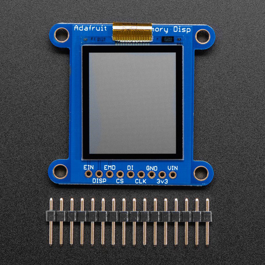 Adafruit SHARP Memory Display Breakout - 1.3" 168x144 Monochrome - Image 3