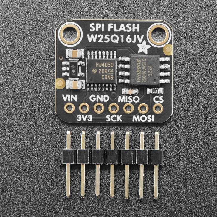 Adafruit SPI FLASH Breakout - W25Q16 - 16 Mbit / 2 MByte - Image 3