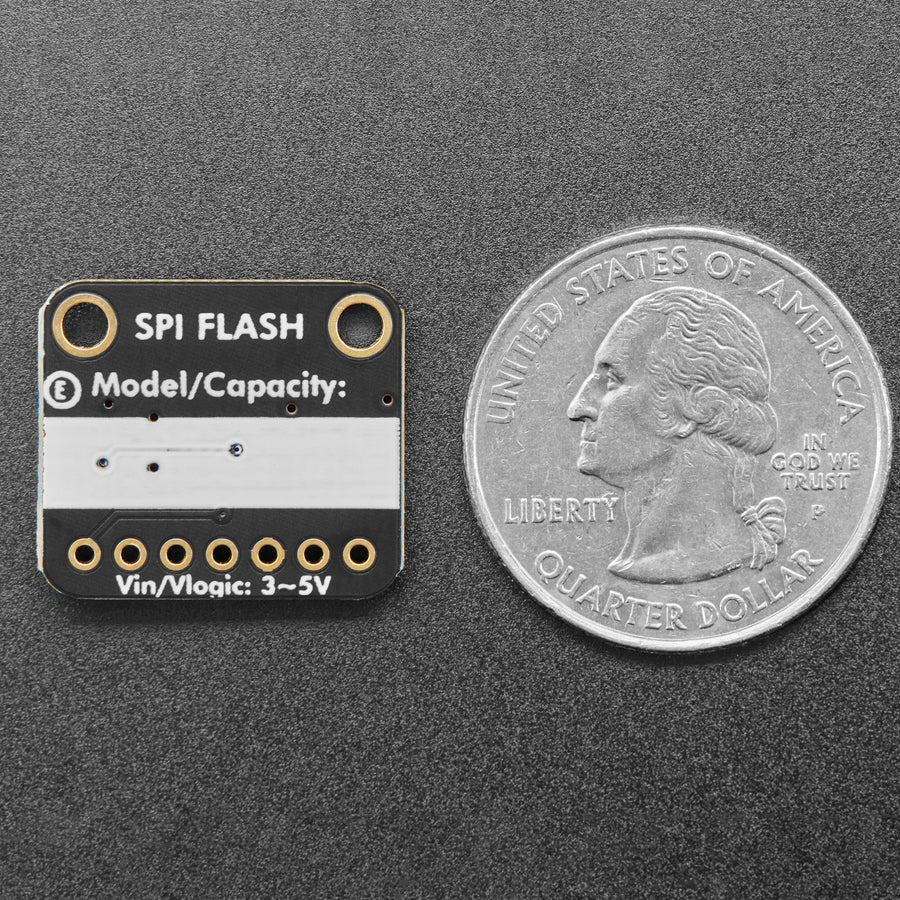 Adafruit SPI FLASH Breakout - W25Q16 - 16 Mbit / 2 MByte - Image 4