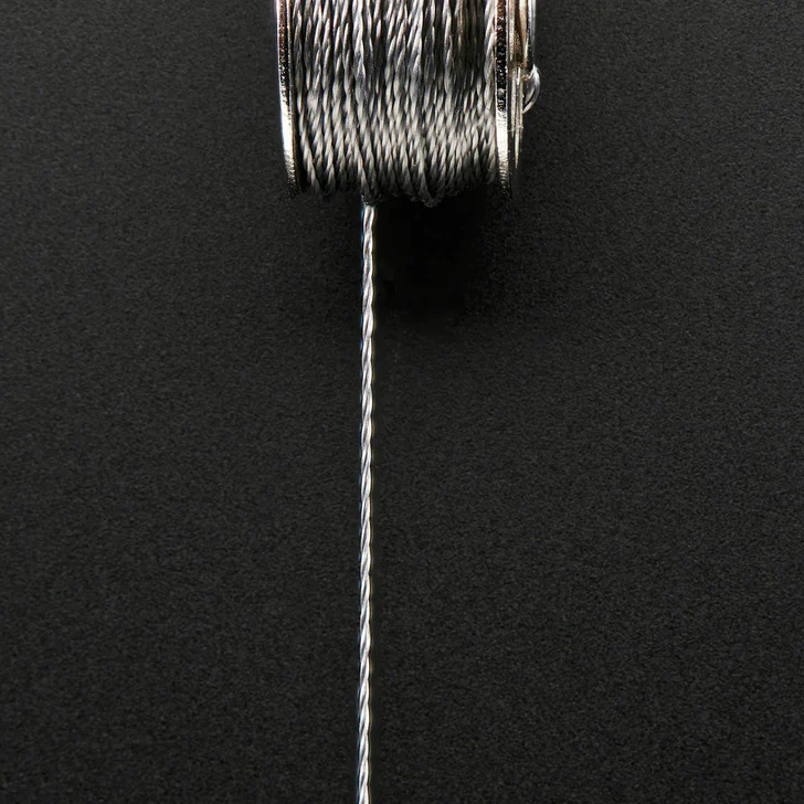 Stainless Medium Conductive Thread - 3 ply - 18 meter/60 ft - Image 2