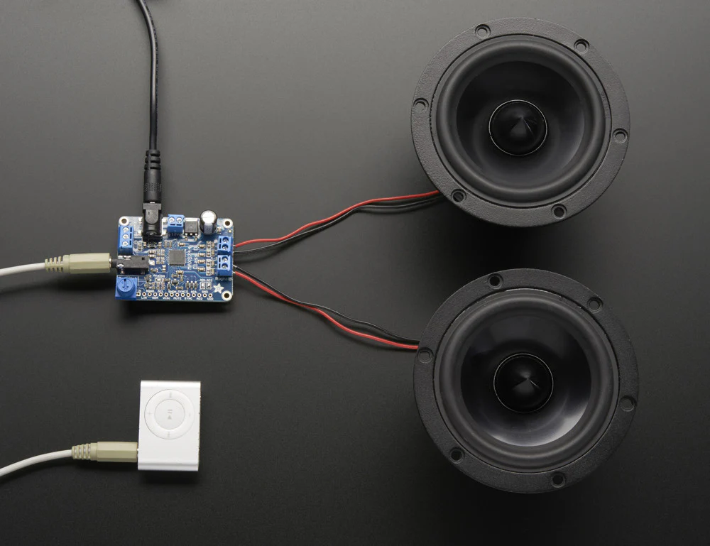 Adafruit Stereo 20W Class D Audio Amplifier - MAX9744 - Image 4