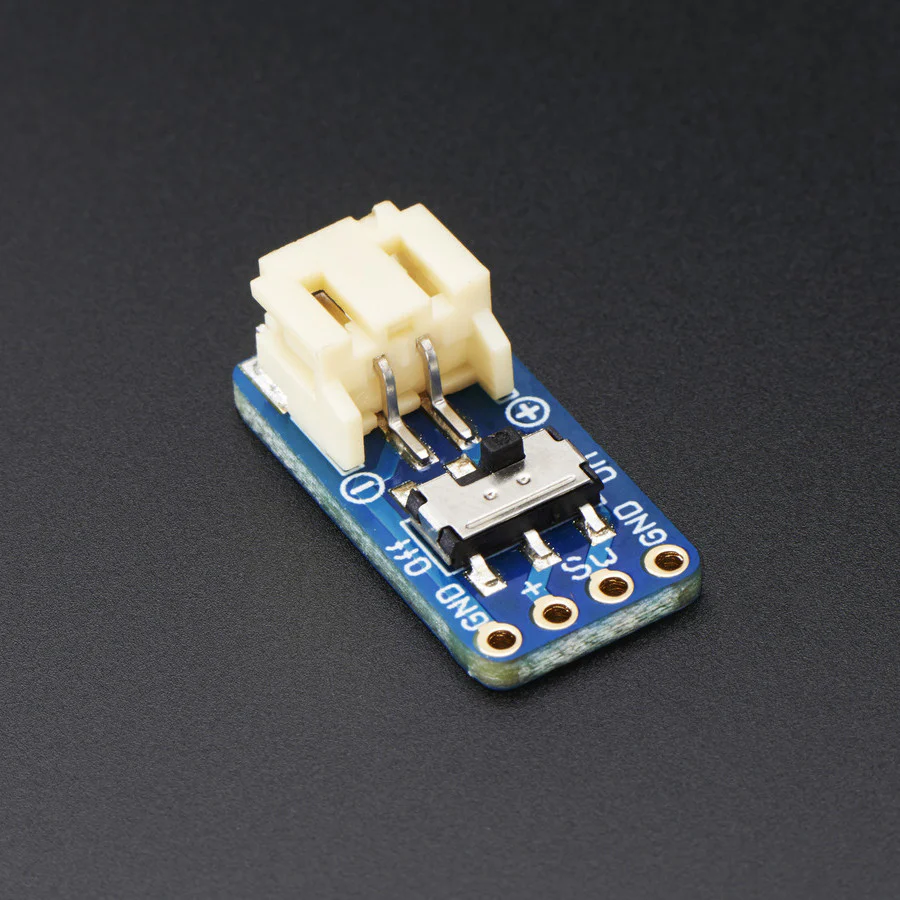 Adafruit Switched JST-PH 2-Pin SMT Right Angle Breakout Board