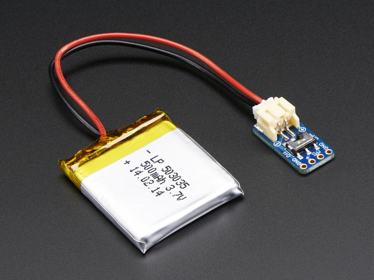 Adafruit Switched JST-PH 2-Pin SMT Right Angle Breakout Board - Image 2