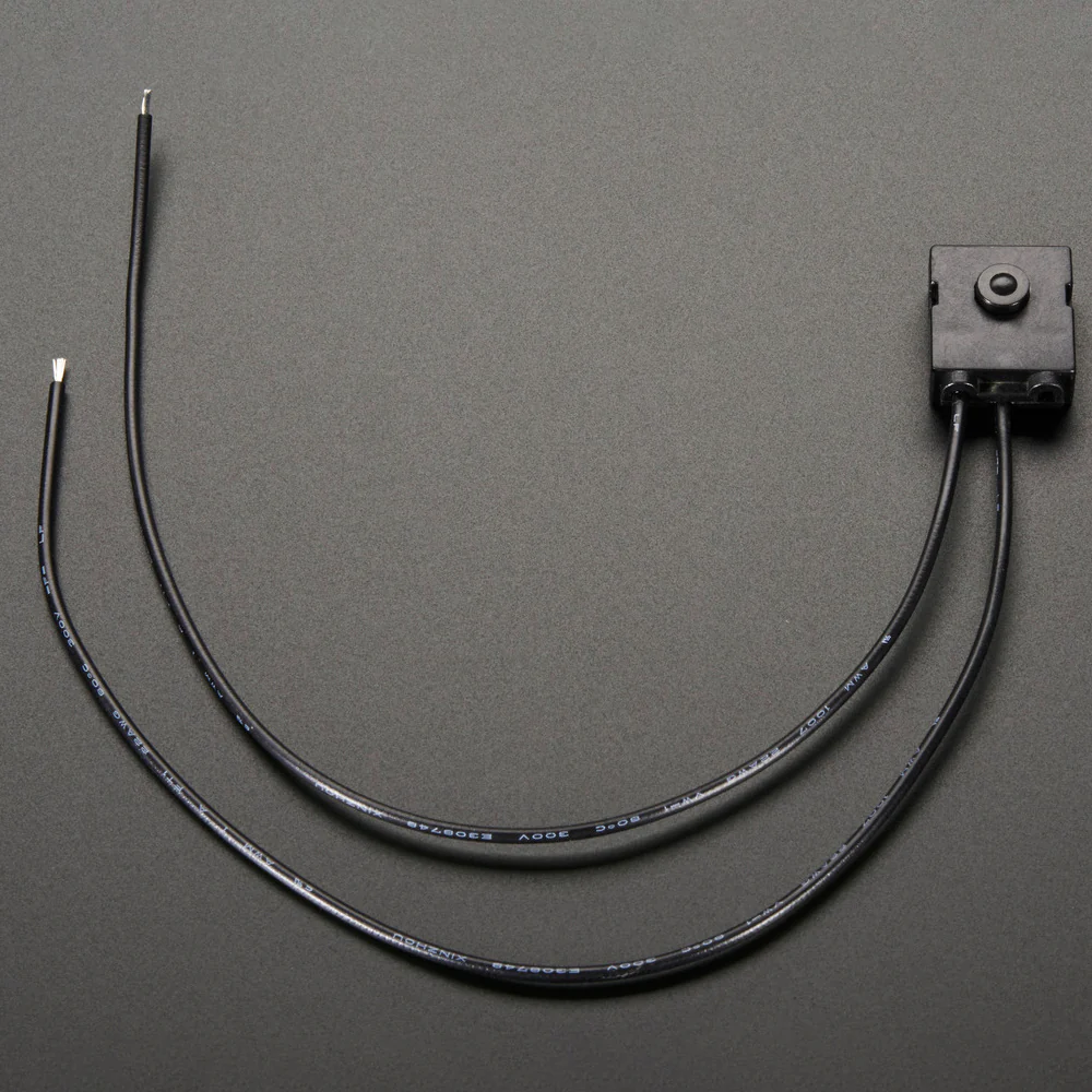 Tactile On/Off Switch with Leads - Image 2