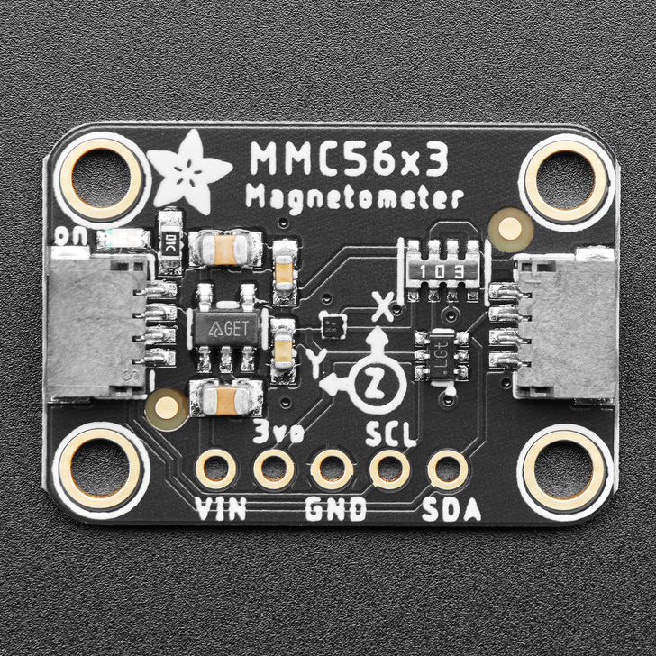 Adafruit Triple-axis Magnetometer - MMC5603 - Image 5