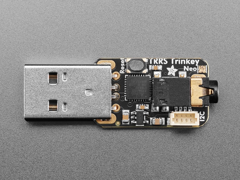 Adafruit TRRS Trinkey - USB Key for Assistive Technology - Image 2