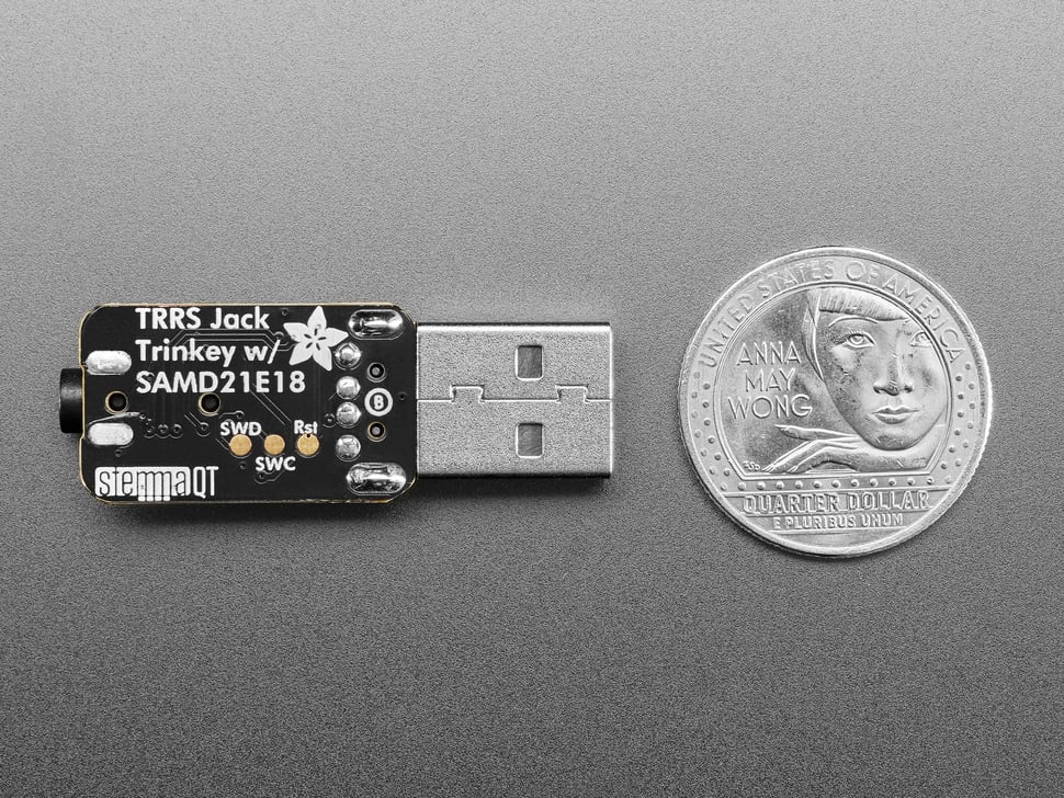 Adafruit TRRS Trinkey - USB Key for Assistive Technology - Image 6