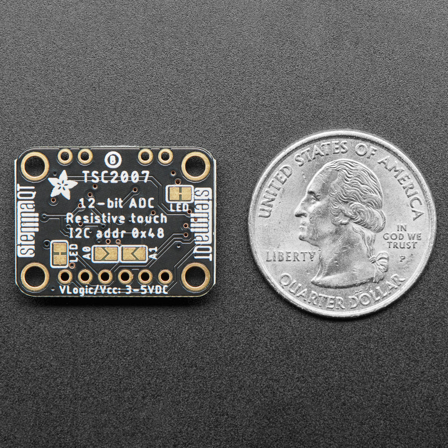 Adafruit TSC2007 I2C Resistive Touch Screen Controller - Image 3