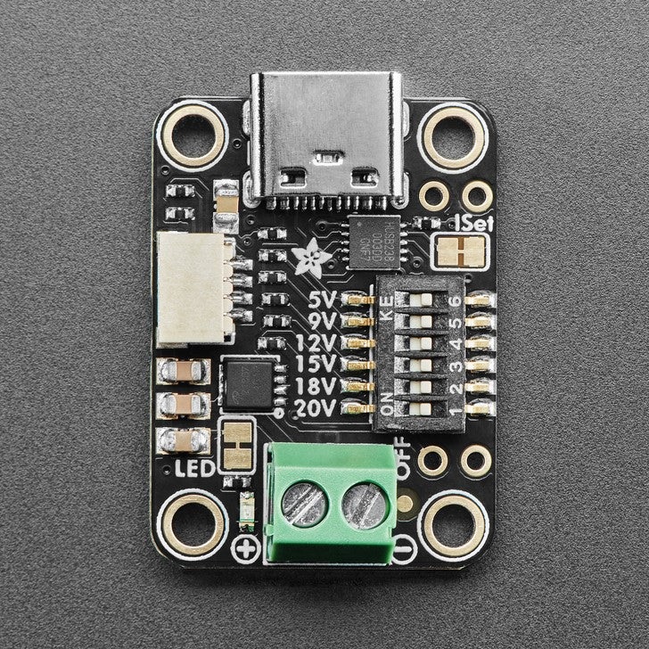 Adafruit USB Type C Power Delivery Dummy - I2C or Switchable - HUSB238 - Image 2