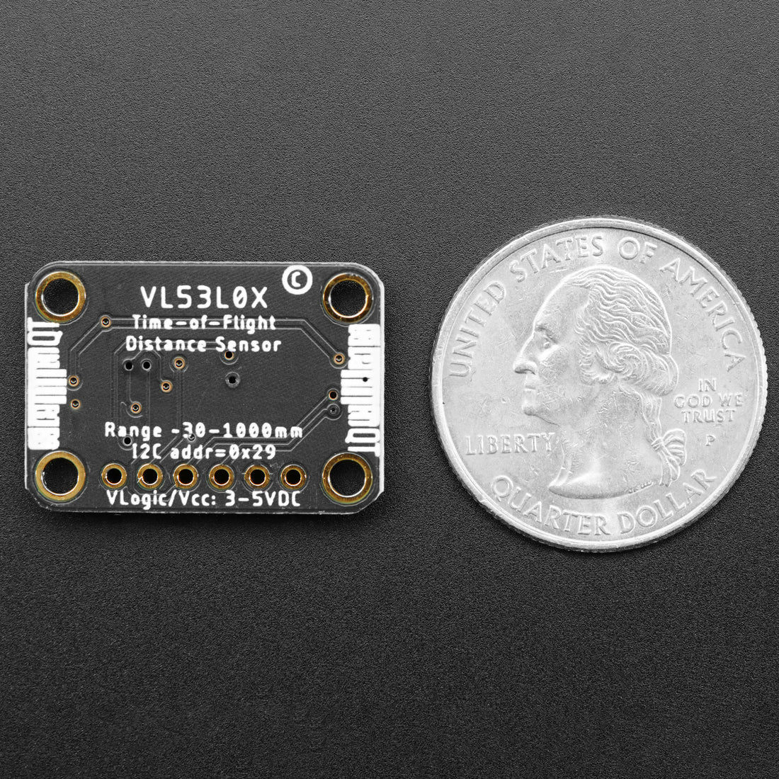 Adafruit VL53L0X Time of Flight Distance Sensor - ~30 to 1000mm - Image 3