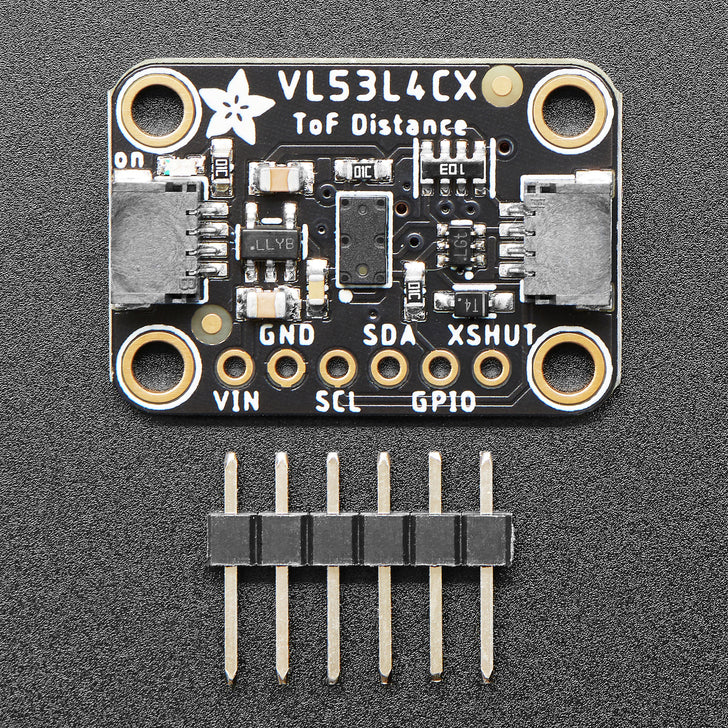 Adafruit VL53L4CX Time of Flight Distance Sensor - ~1 to 6000mm - Image 4