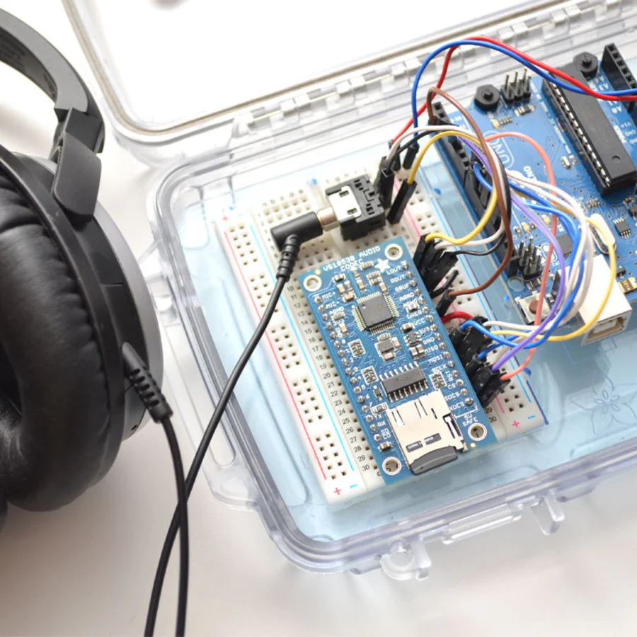 VS1053 Codec + MicroSD Breakout - MP3/WAV/MIDI/OGG Play + Record - v4 - Image 3
