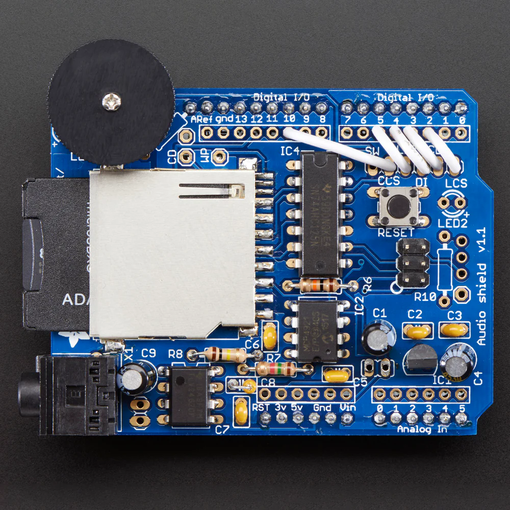 Adafruit Wave Shield for Arduino Kit - v1.1 - Image 3
