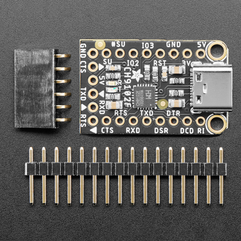 Adafruit WCH CH9102F Friend - USB to Serial Converter - Image 2