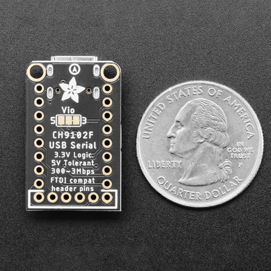 Adafruit WCH CH9102F Friend - USB to Serial Converter - Image 3