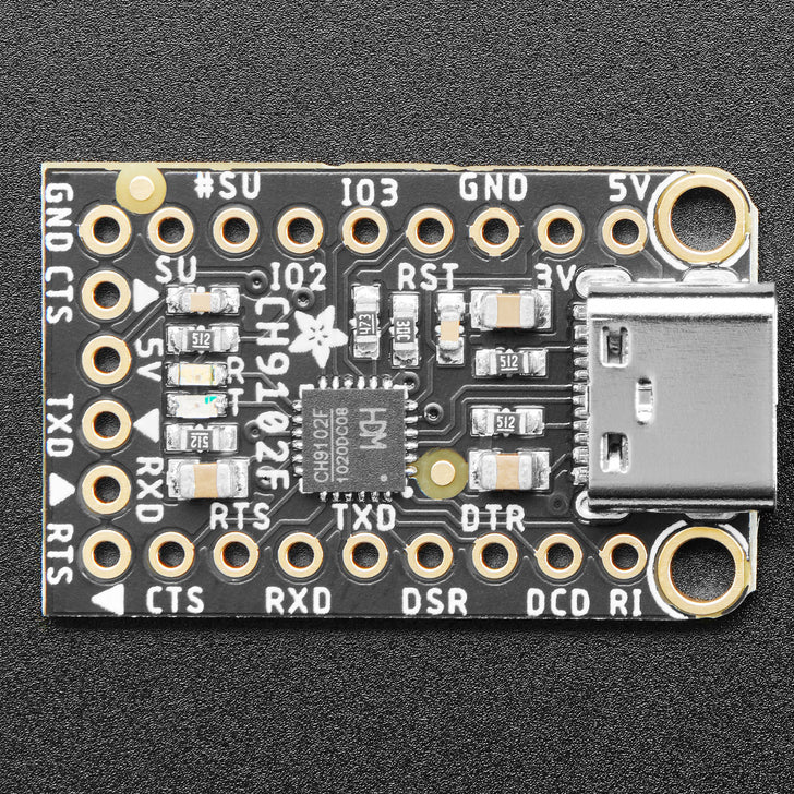 Adafruit WCH CH9102F Friend - USB to Serial Converter - Image 5