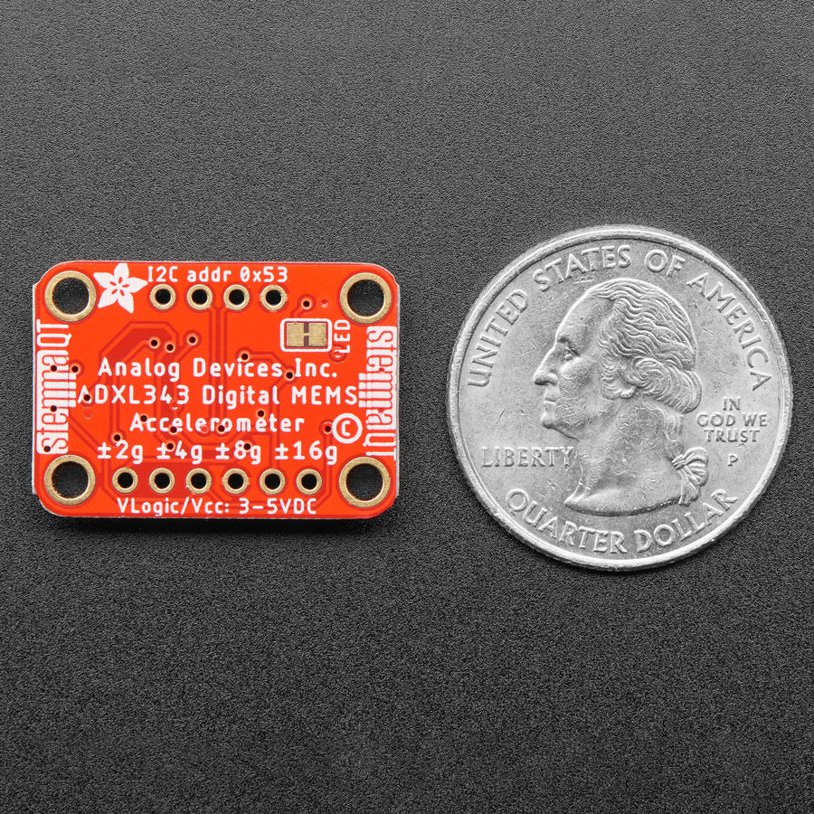 ADXL343 - Triple-Axis Accelerometer (+-2g/4g/8g/16g) w/ I2C/SPI - Image 4