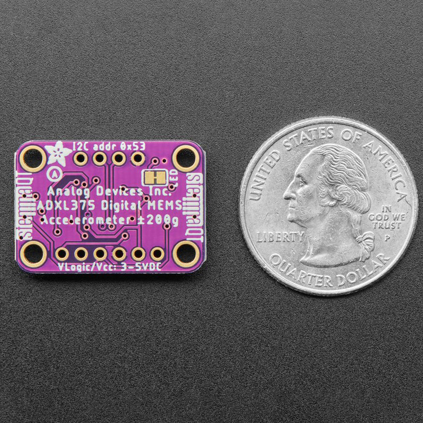 ADXL375 - High G Accelerometer (+-200g) with I2C and SPI - Image 3