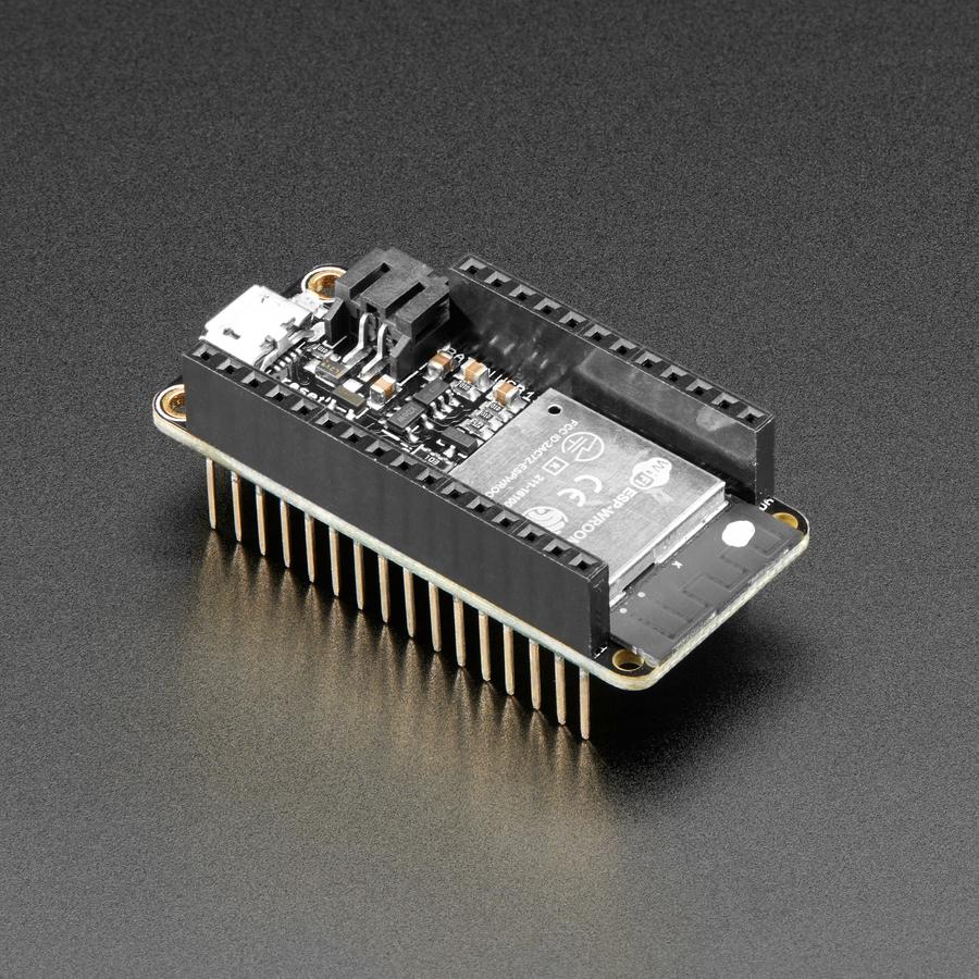 Assembled Adafruit HUZZAH32 – ESP32 Feather Board - with Stacking Headers