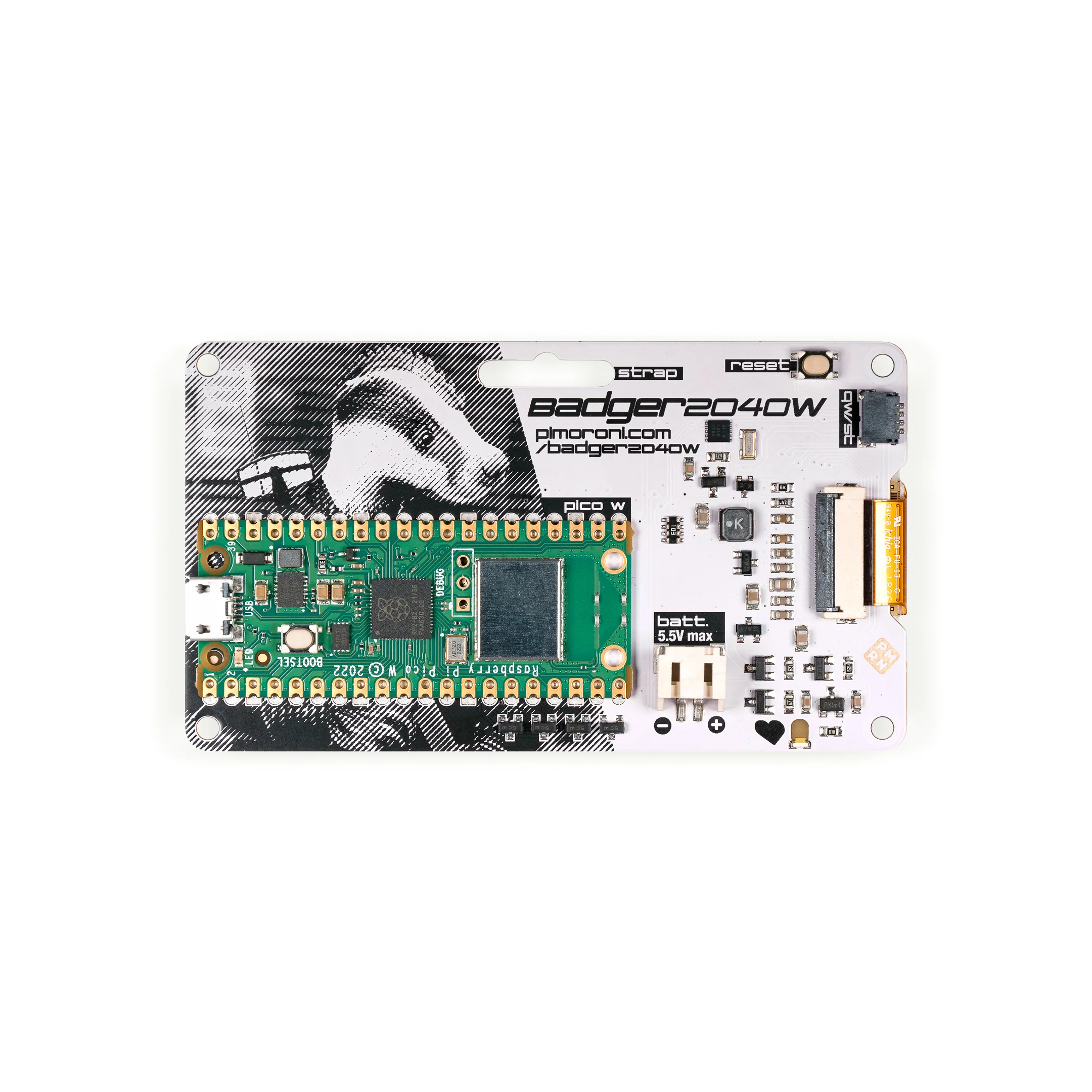Badger 2040 W (Pico W Aboard) - Image 3