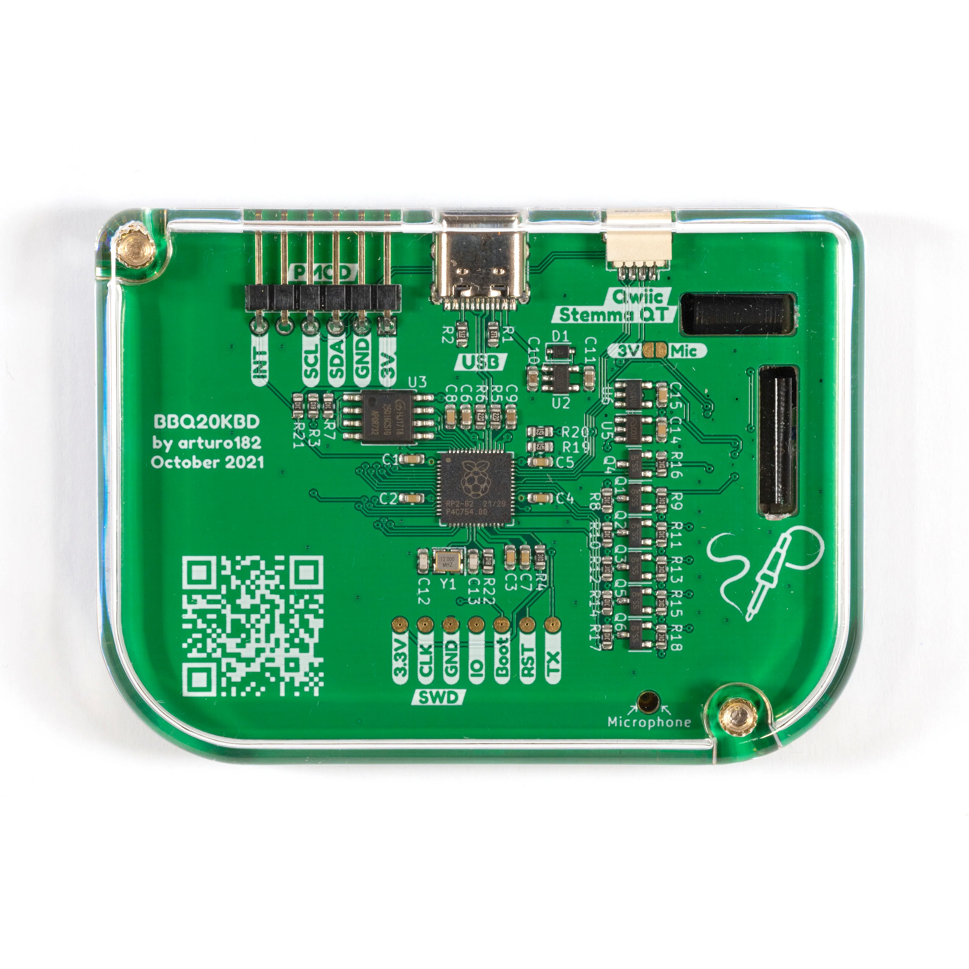BB Q20 Keyboard with trackpad, USB/I2C/PMOD - Image 3