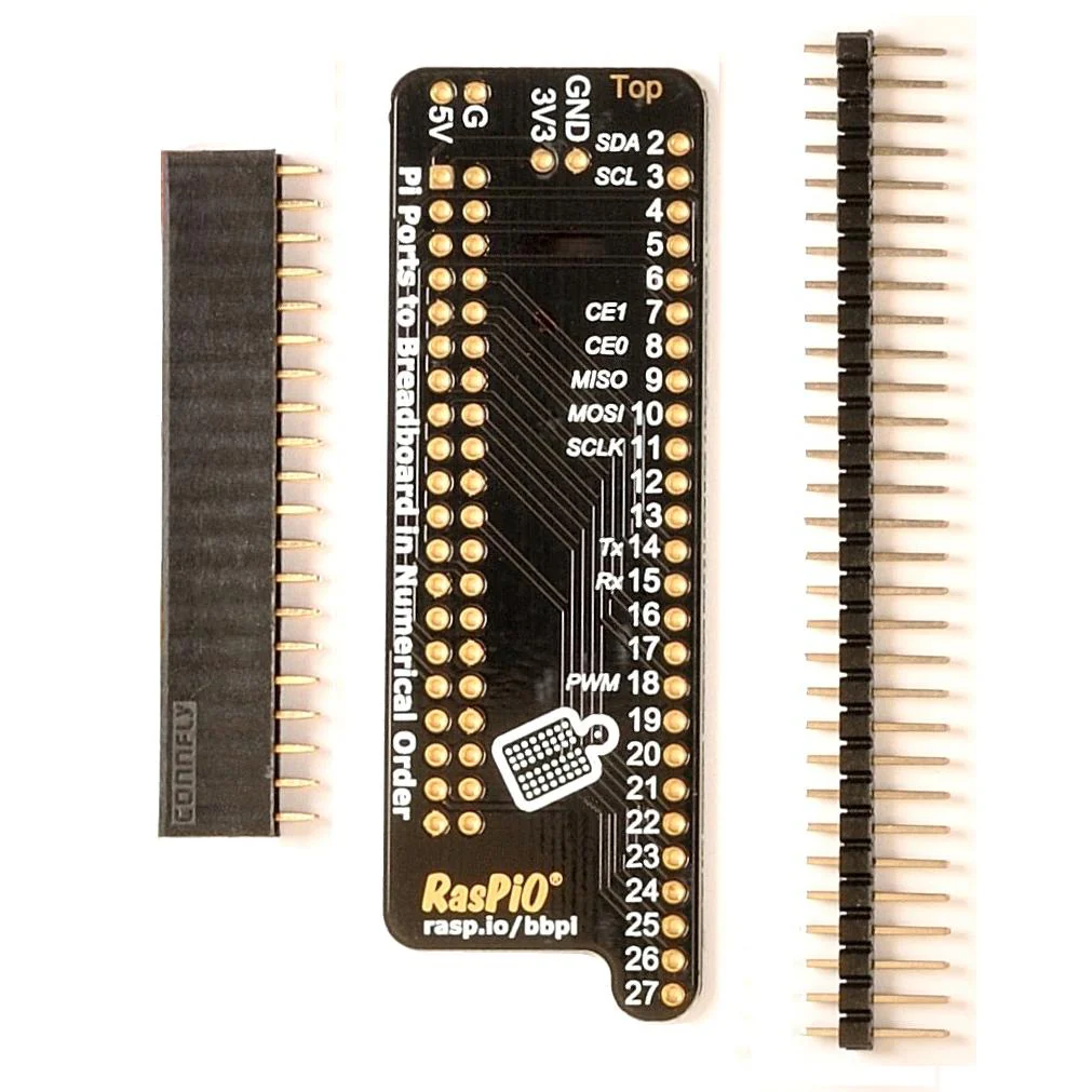 Breadboard Pi Bridge - Pi Ports to Breadboard in Numerical Order