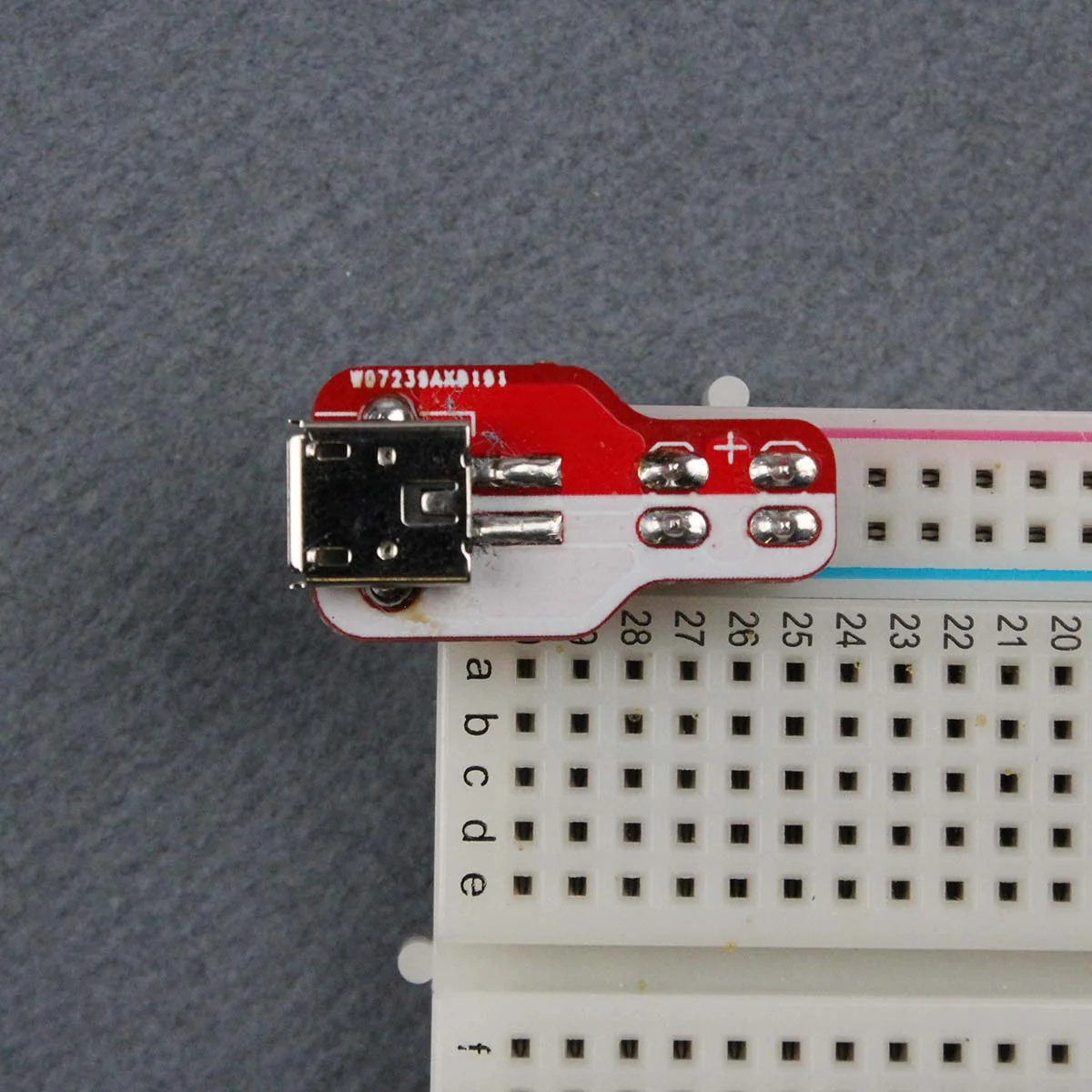 Breadboard Power plate USB kit - Image 2