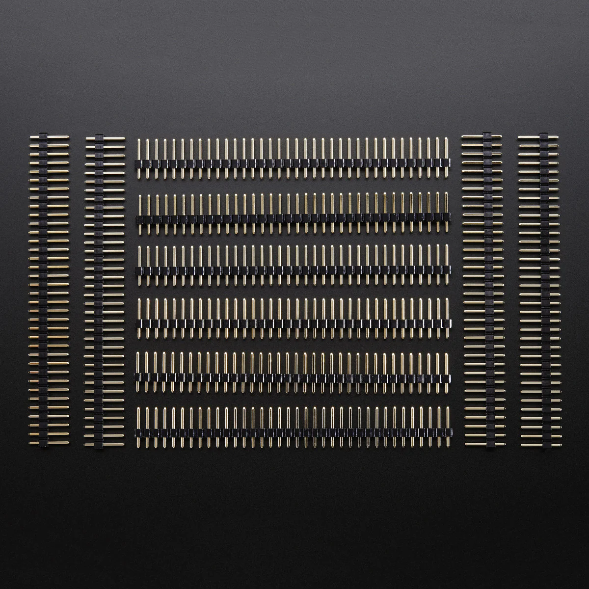 Break-away 0.1" 36-pin strip male header (10 pieces)