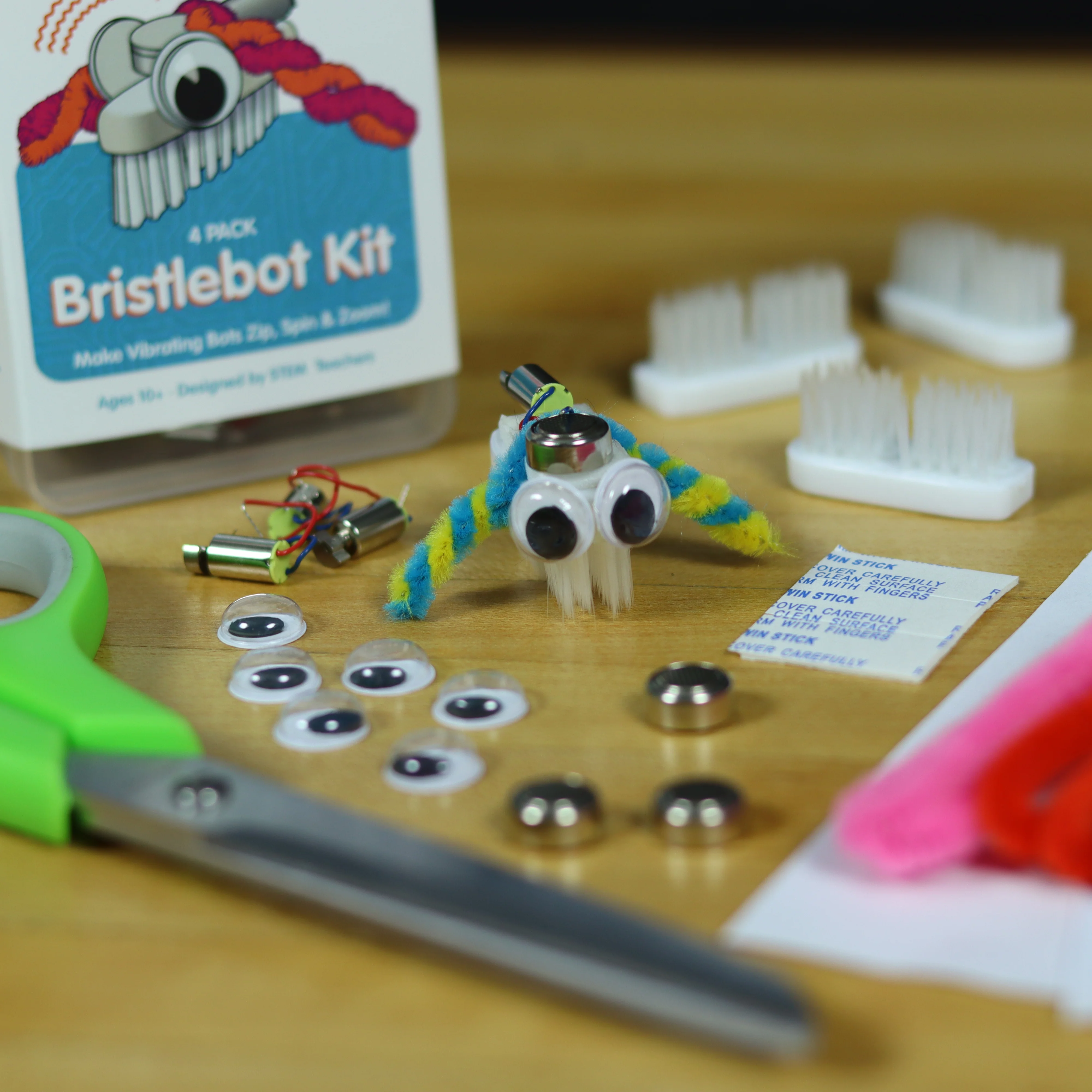 Bristlebot - 4 pack