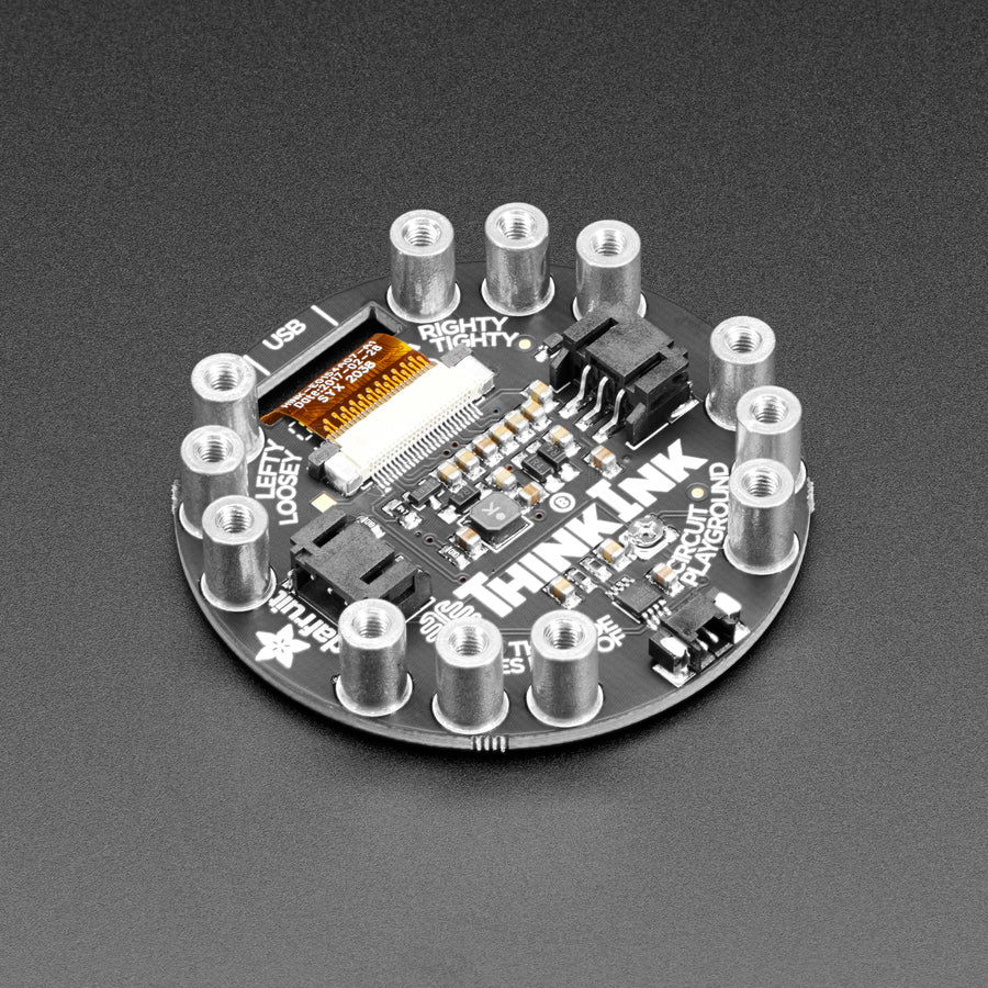 Circuit Playground 200x200 Tri-Color E-Ink Gizmo - E-Ink Display + Audio Amplifier - Image 3