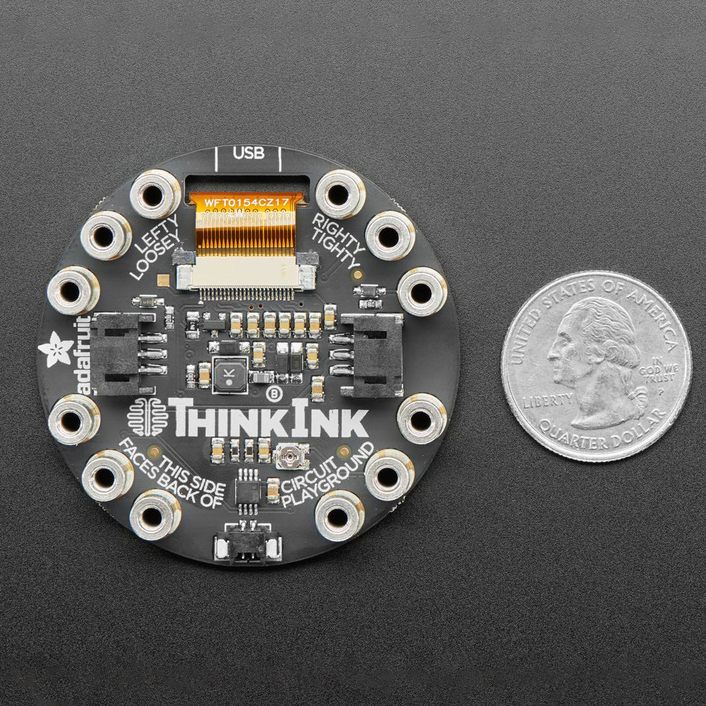 Circuit Playground Tri-Color E-Ink Gizmo - E-Ink Display + Audio Amplifier - Image 3