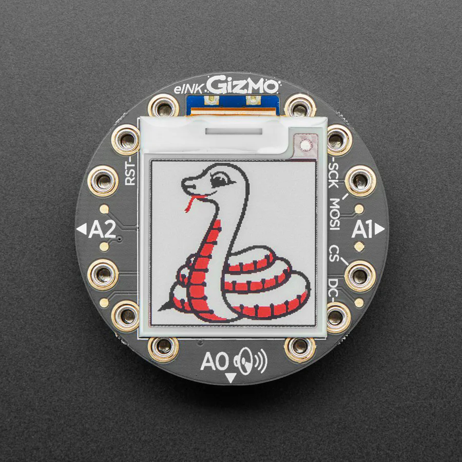 Circuit Playground Tri-Color E-Ink Gizmo - E-Ink Display + Audio Amplifier - Image 4