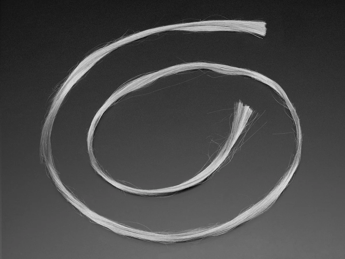 Conductive Fiber - Stainless Steel 20um - 10 grams - Image 2