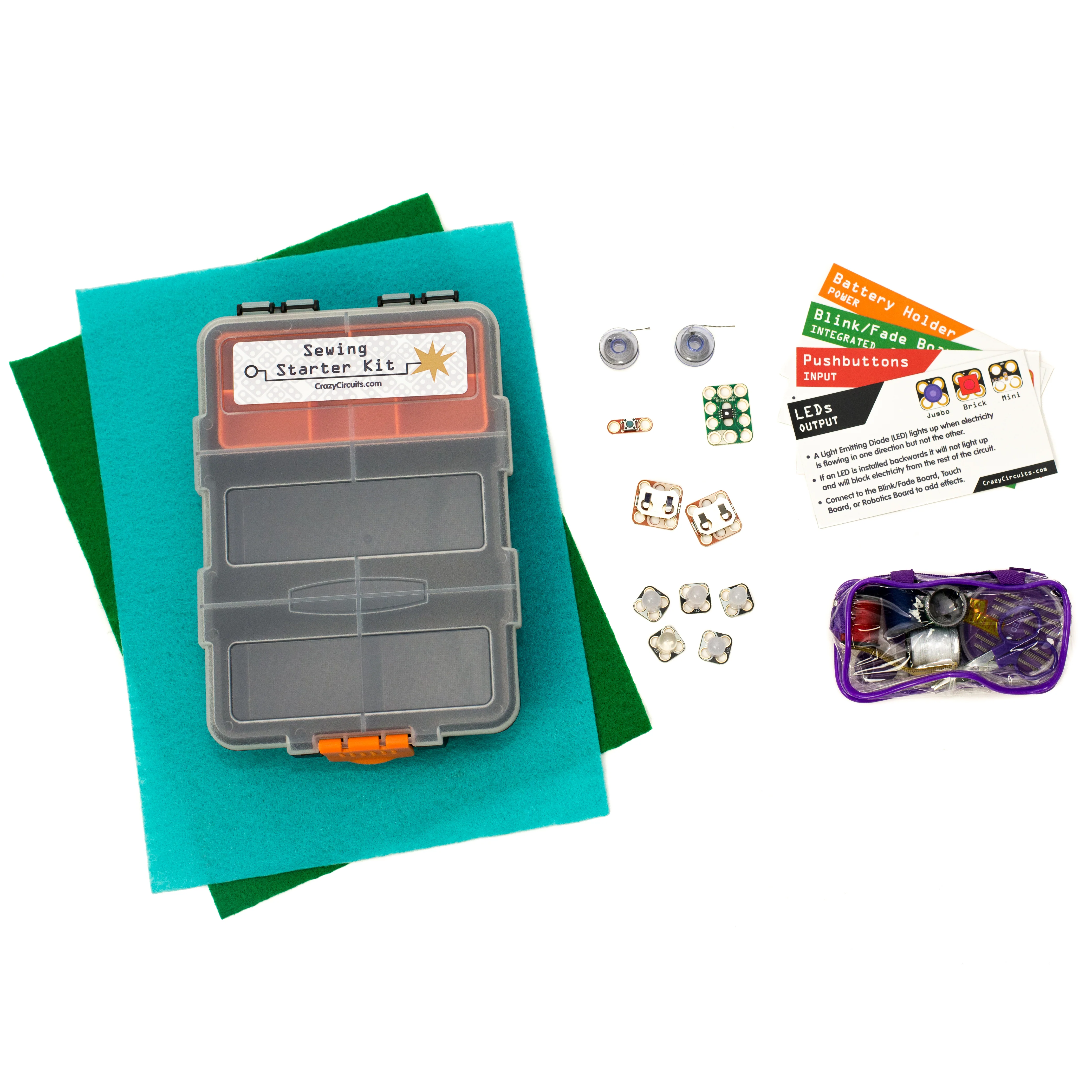 Crazy Circuits Sewing Starter Kit - Image 3