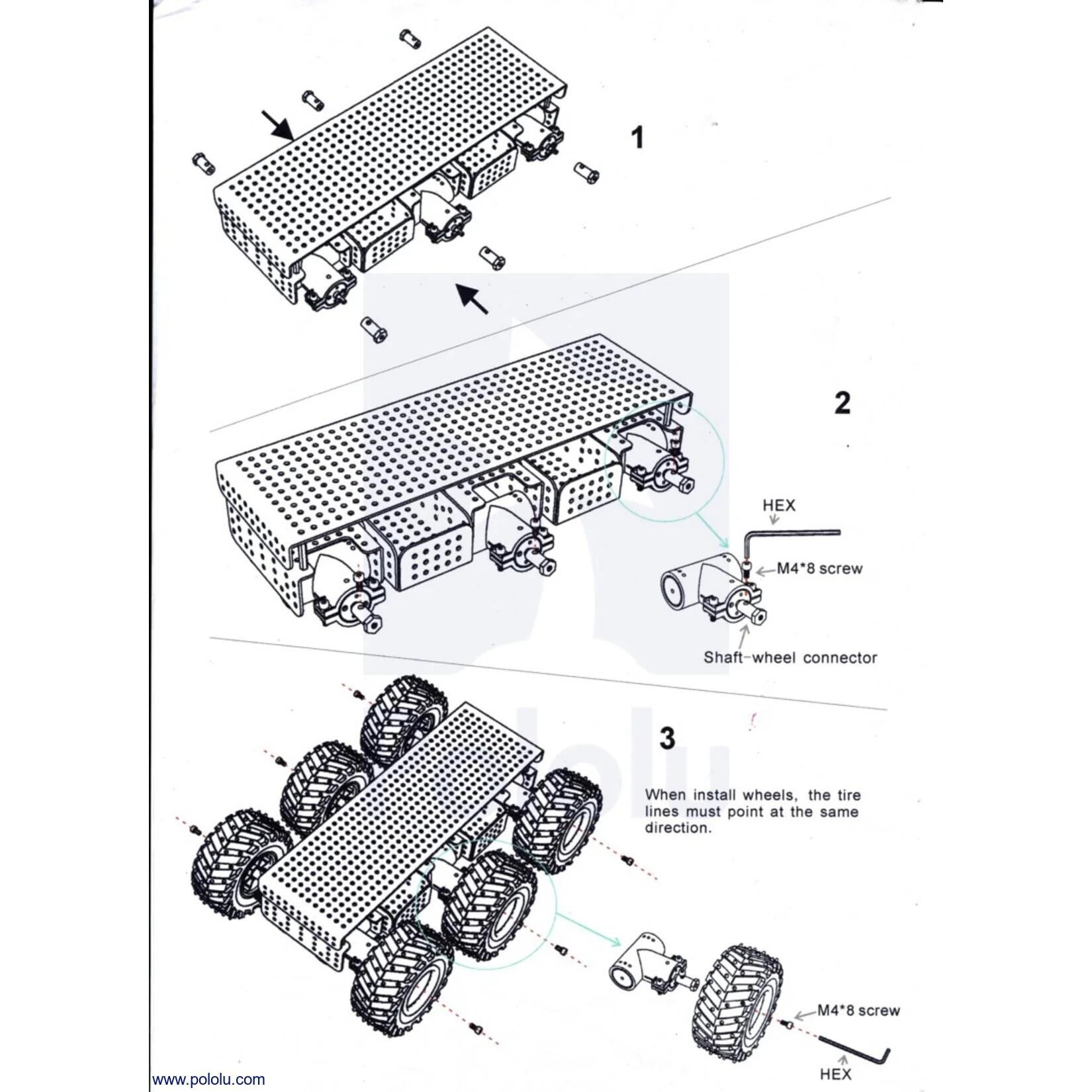 Dagu Wild Thumper 4WD All-Terrain Chassis - Image 12