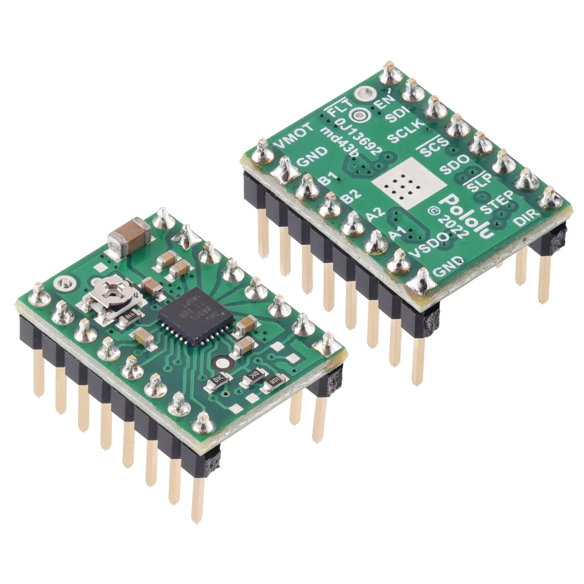 DRV8434S SPI Stepper Motor Driver Carrier, Potentiometer for Max. Current Limit - Image 5