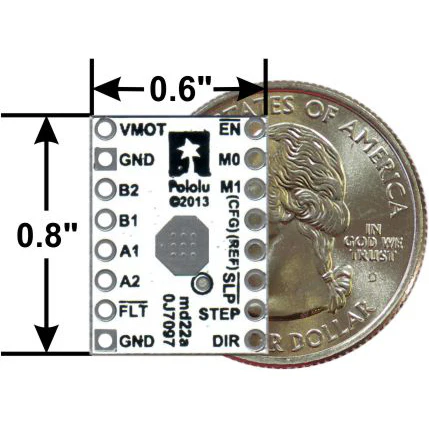 DRV8834 Low-Voltage Stepper Motor Driver Carrier - Image 4