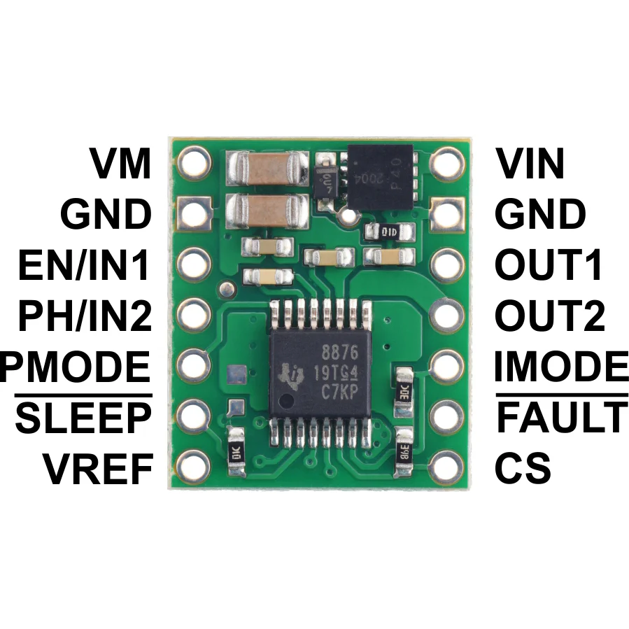 DRV8876 Single Brushed DC Motor Driver Carrier - Image 6