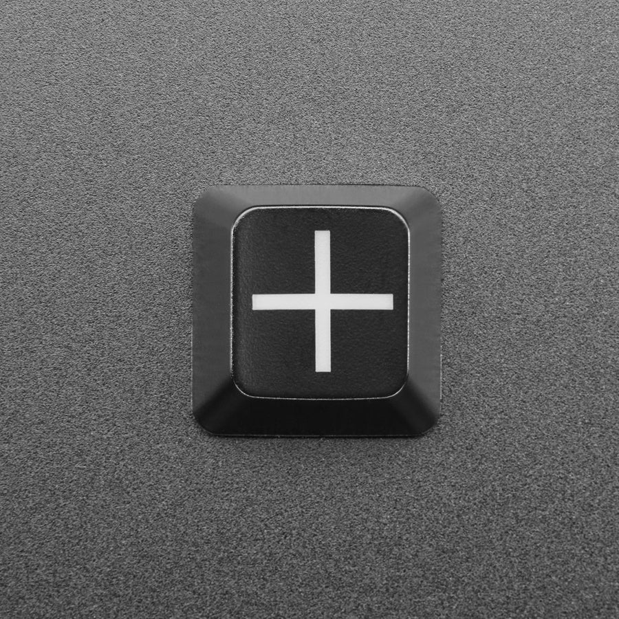 Etched Glow-Through Keycap - Zener ESP Plus Design - MX Compatible Switches - Image 3
