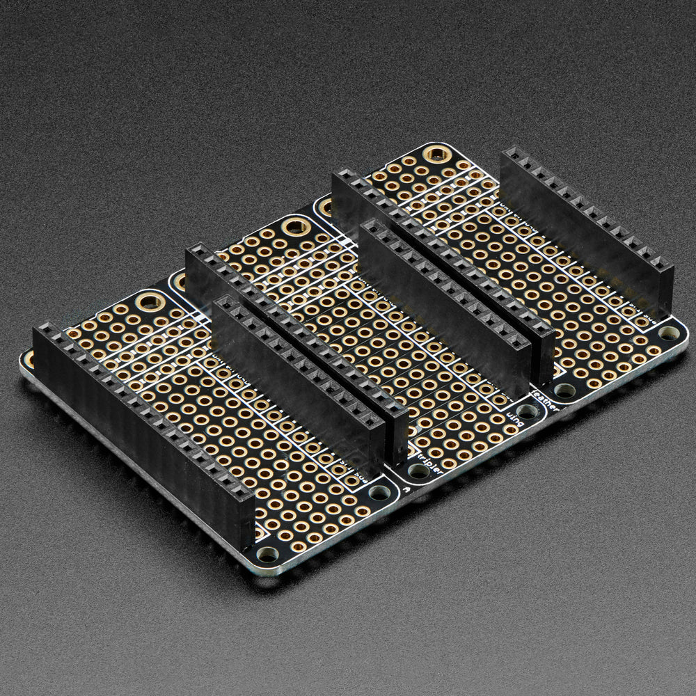 FeatherWing Tripler Mini Kit - Prototyping Add-on For Feathers