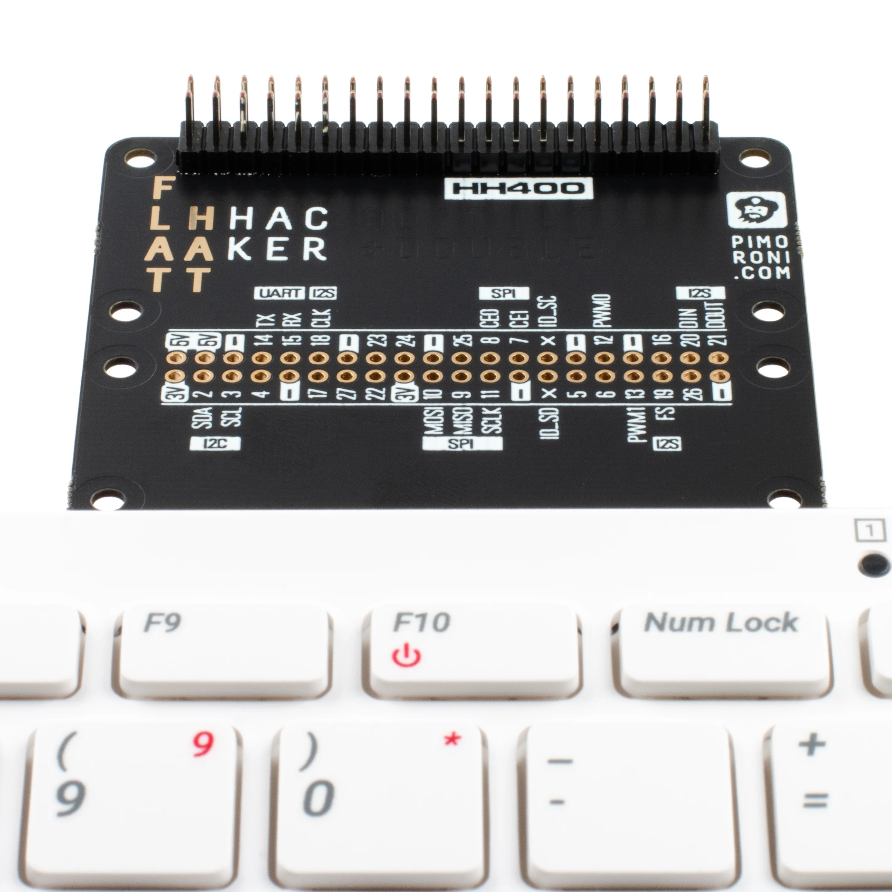 Flat HAT Hacker for Raspberry Pi 400 & 500 - Image 4