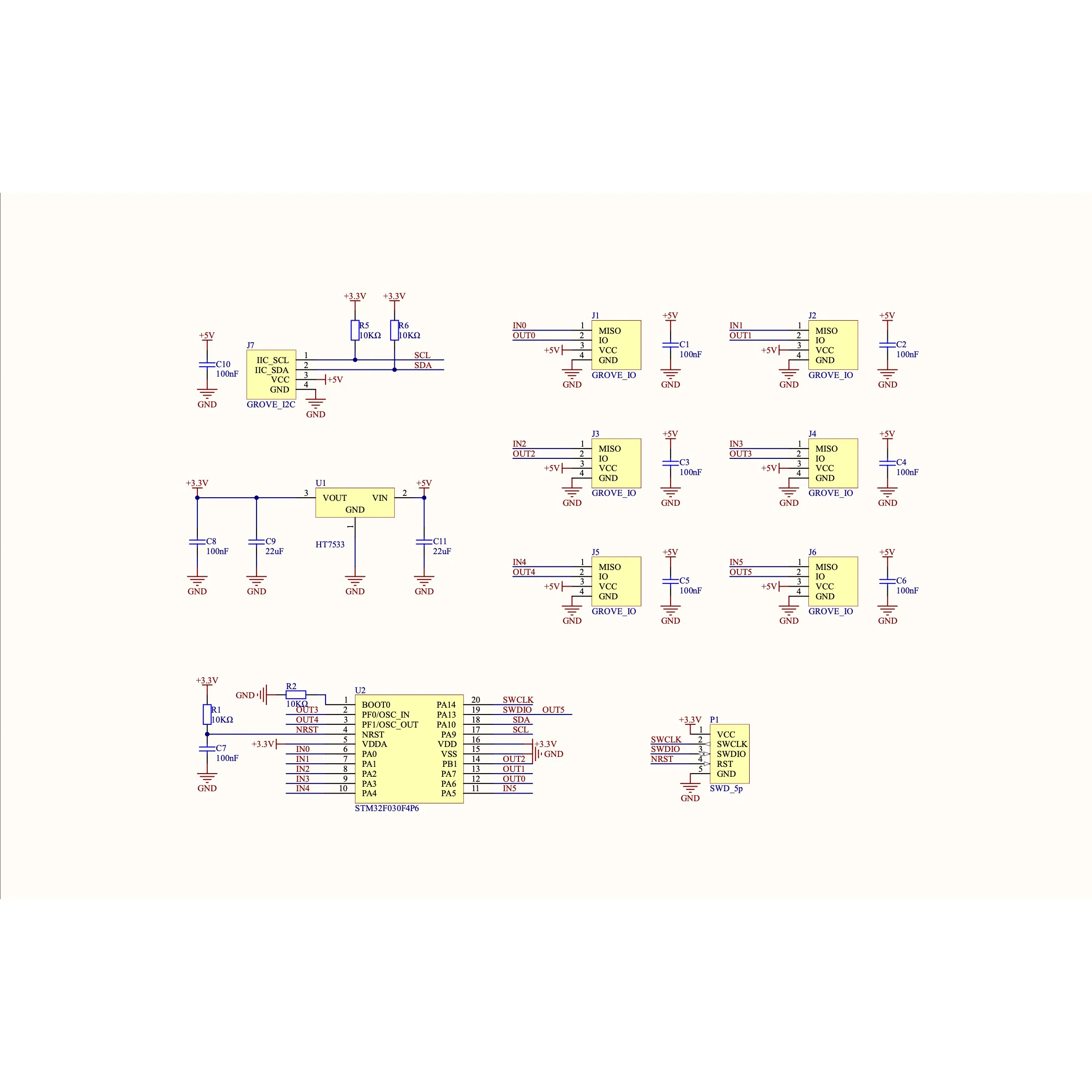 I/O Hub 1 to 6 Expansion Unit (STM32F0) - Image 10