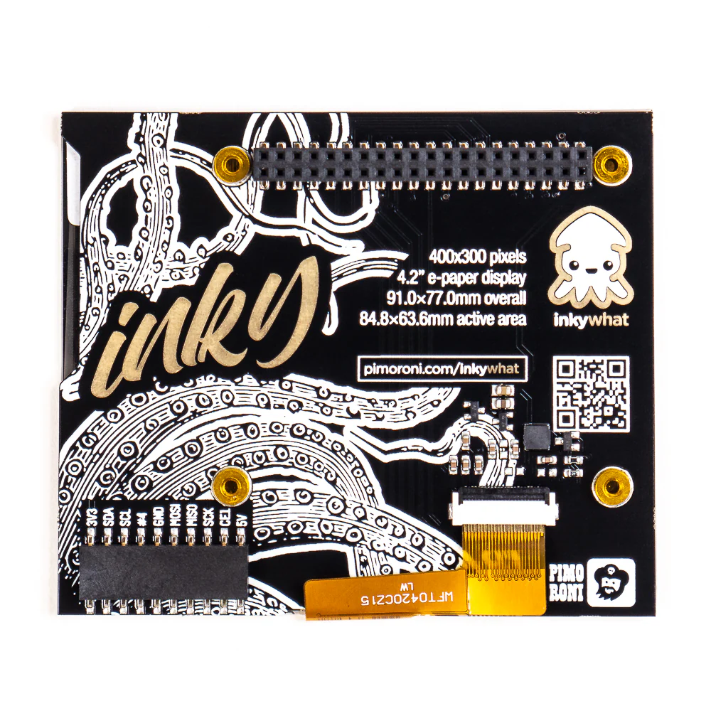 Inky wHAT (Four Colour ePaper/E Ink®/EPD) - Image 4